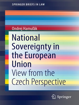 cover image of National Sovereignty in the European Union